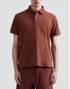 Replay Ανδρική Μπλούζα Polo  Καφέ