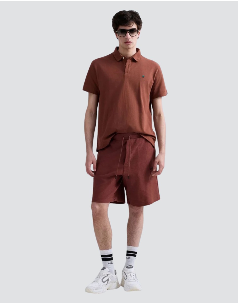 Replay Ανδρική Μπλούζα Polo 