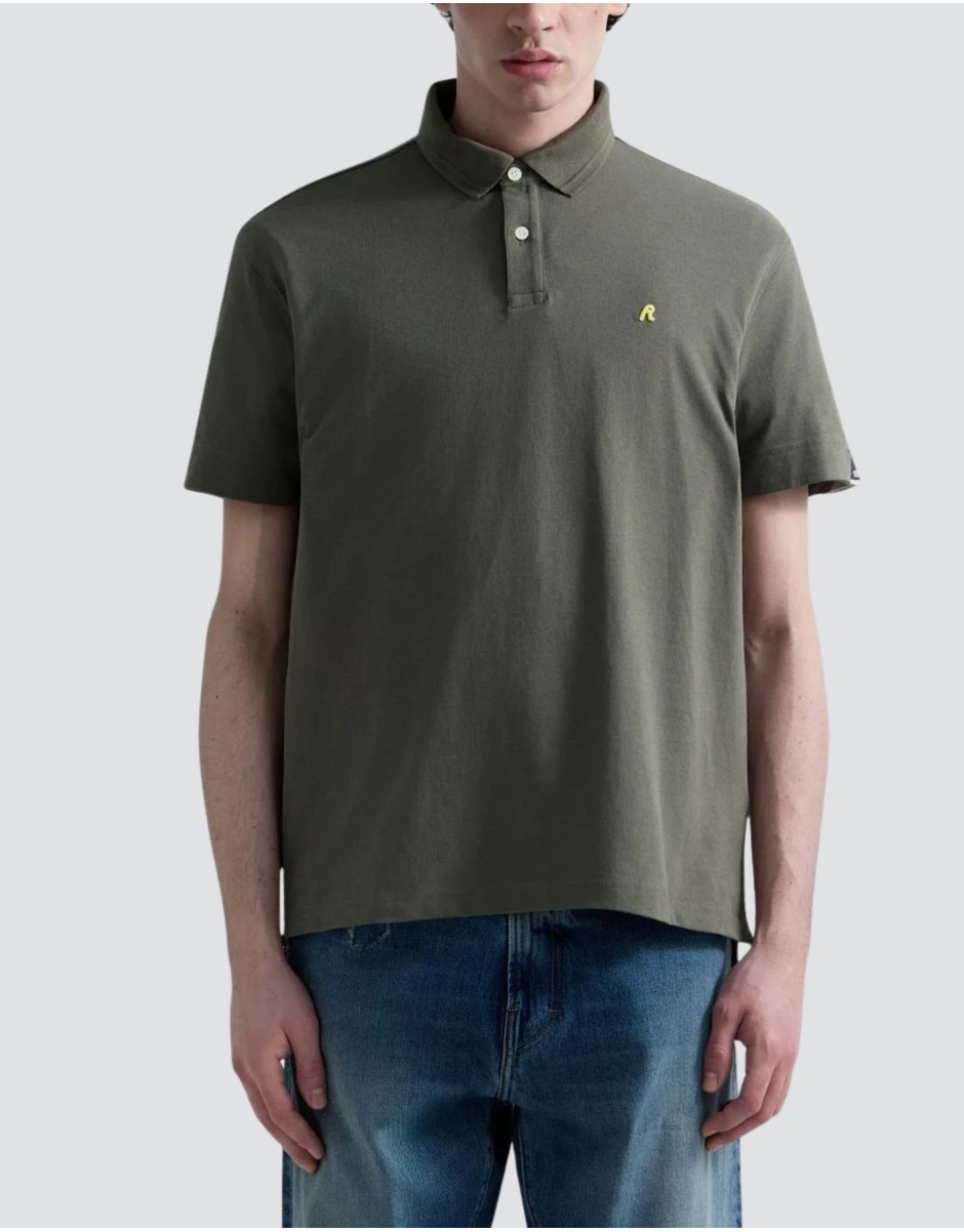 Replay Ανδρική Μπλούζα Polo 