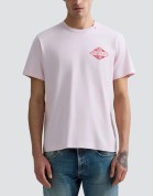 Replay Ανδρική Μπλούζα  Ροζ