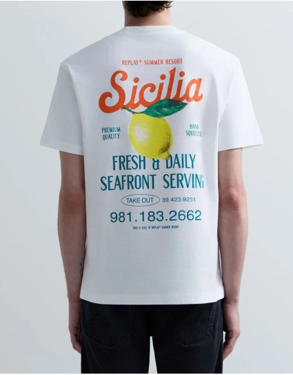 Replay Ανδρική Μπλούζα 