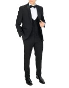 Guy Laroche Ανδρικό Κουστούμι  Μαύρο