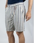 Indicode Man Shorts "MONET" Navy