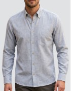 Casamoda Ανδρικό Πουκάμισο  Σιέλ