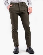 Vittorio Artist Man Pants “COMO” Olive Green