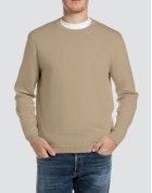 Replay Man Sweater  Camel