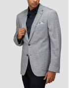 Venti Man Blazer  Light Grey