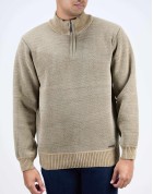 Lexton Man Sweater “SINIL” Camel
